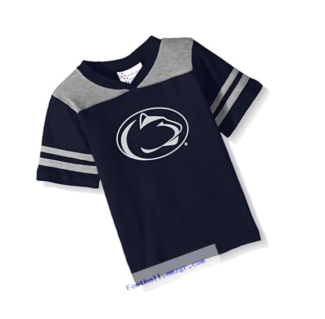NCAA Penn State Nittany Lions Toddler Boys Football Shirt, Navy, 2