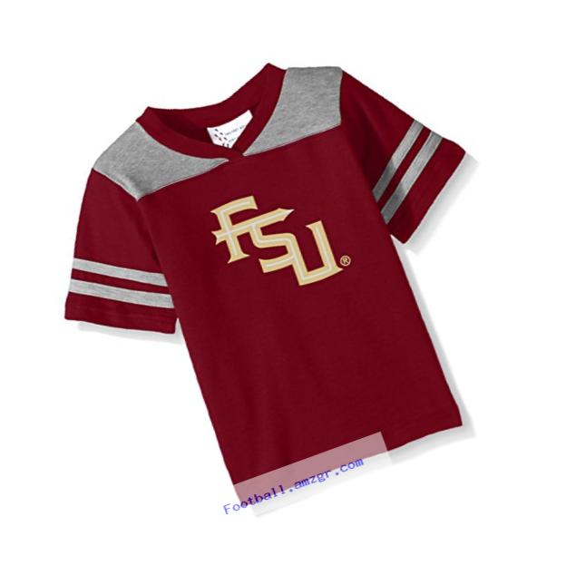 NCAA Florida State Seminoles Toddler Boys Football Shirt, Crimson, 4