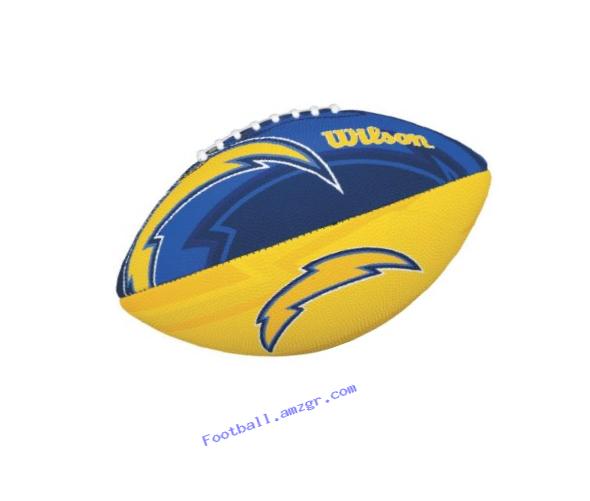 Wilson NFL Junior Team Logo Football (San Diego Chargers)