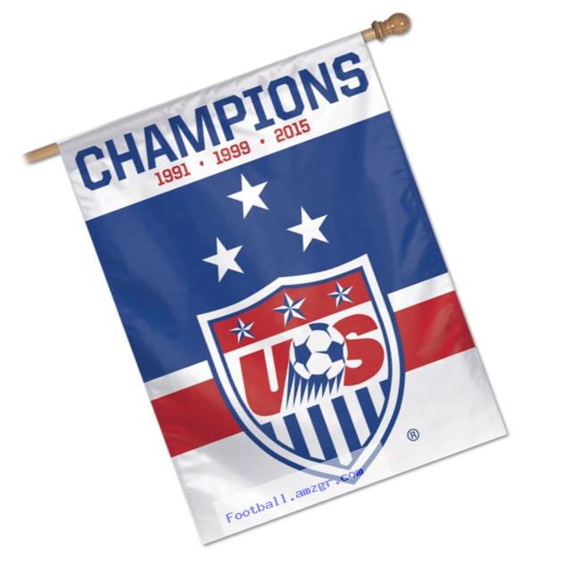 SOCCER US Soccer - National Team 14084115 Vertical Flag, Small, Black