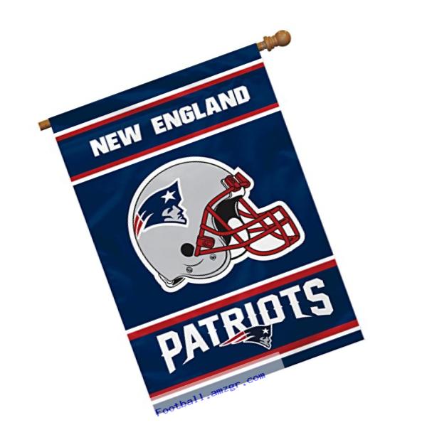 NFL New England Patriots 2-Sided 28-by-40-Inch House Banner