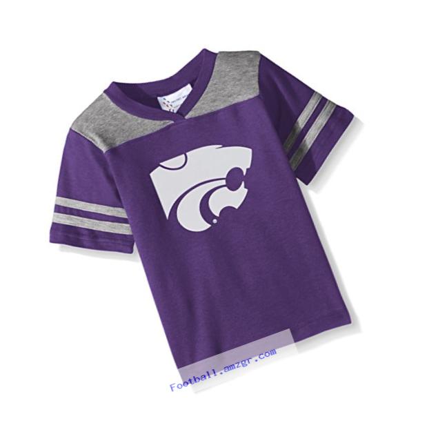 NCAA Kansas State Wildcats Toddler Boys Football Shirt, Purple, 2