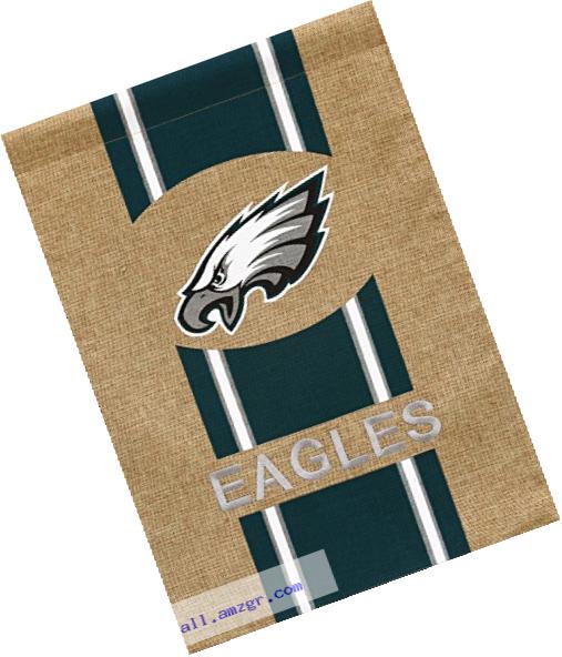 NFL Philadelphia Eagles Burlap Garden Flag, 12.5